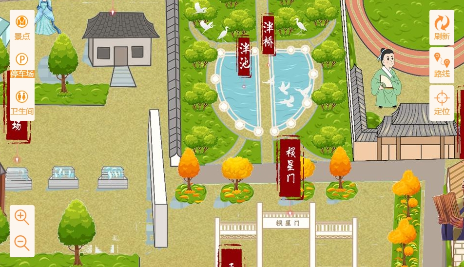 沙河口手绘地图景区语音讲解导览系统：智慧景区建设的基石